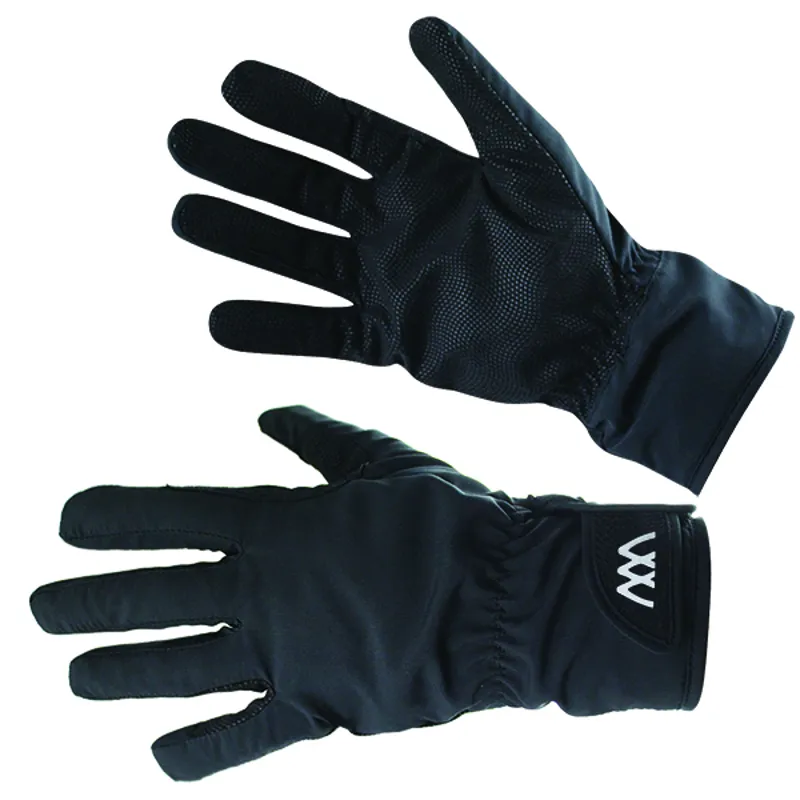 Woof Wear Waterproof Riding Gloves in Black 